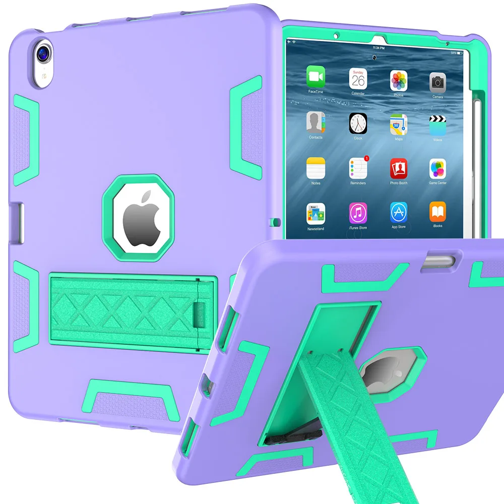 For iPad Air 11 2024 2025 Case Shockproof Hard PC Soft Silicone Stand Cover Four Corner Anti-Drop Protective Shell
For iPad Air 11 2024 2025 Case Shockproof Hard PC Soft Silicone Stand Cover Four Corner Anti-Drop Protective Shell