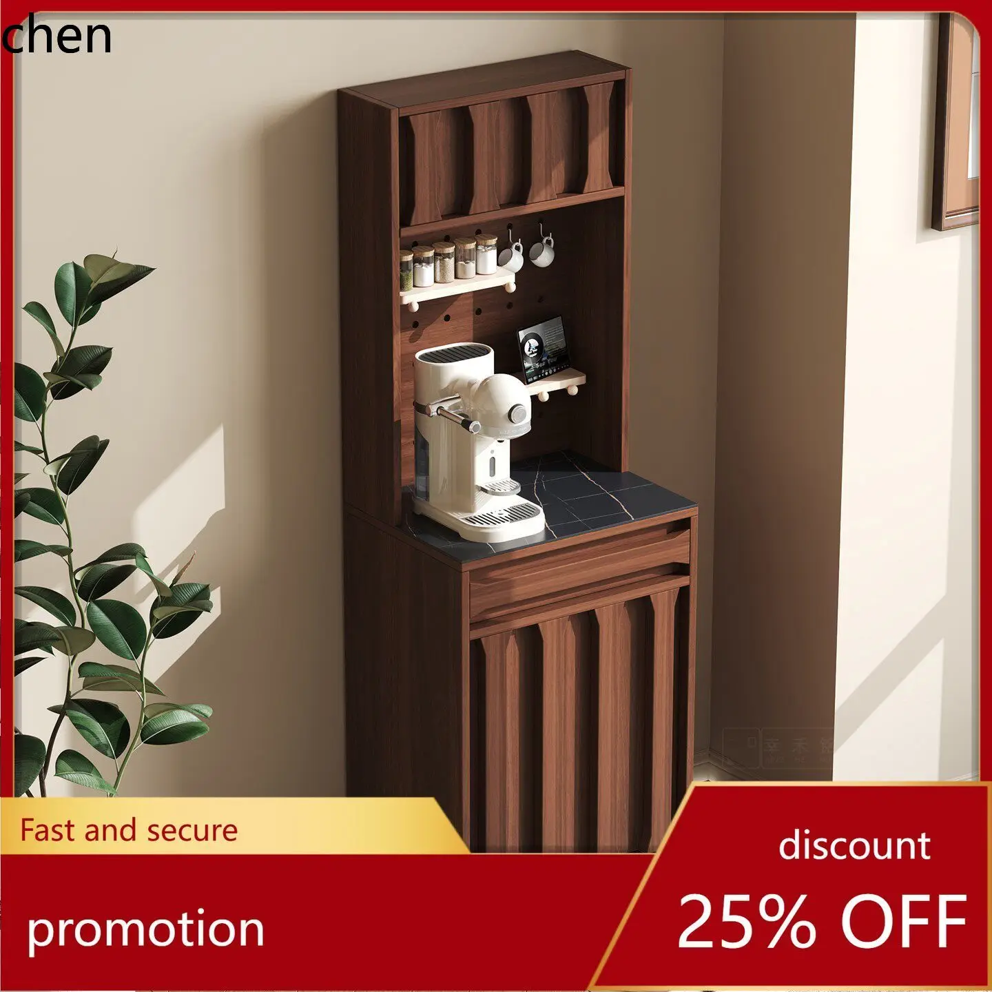 CZ Vintage-Style Solid Wood Sideboard with Integrated Sweeper Shelf for Small-Sized Living Rooms, Wall-Mounted Storage Cabinet
CZ Vintage-Style Solid Wood Sideboard with Integrated Sweeper Shelf for Small-Sized Living Rooms, Wall-Mounted Storage Cabinet