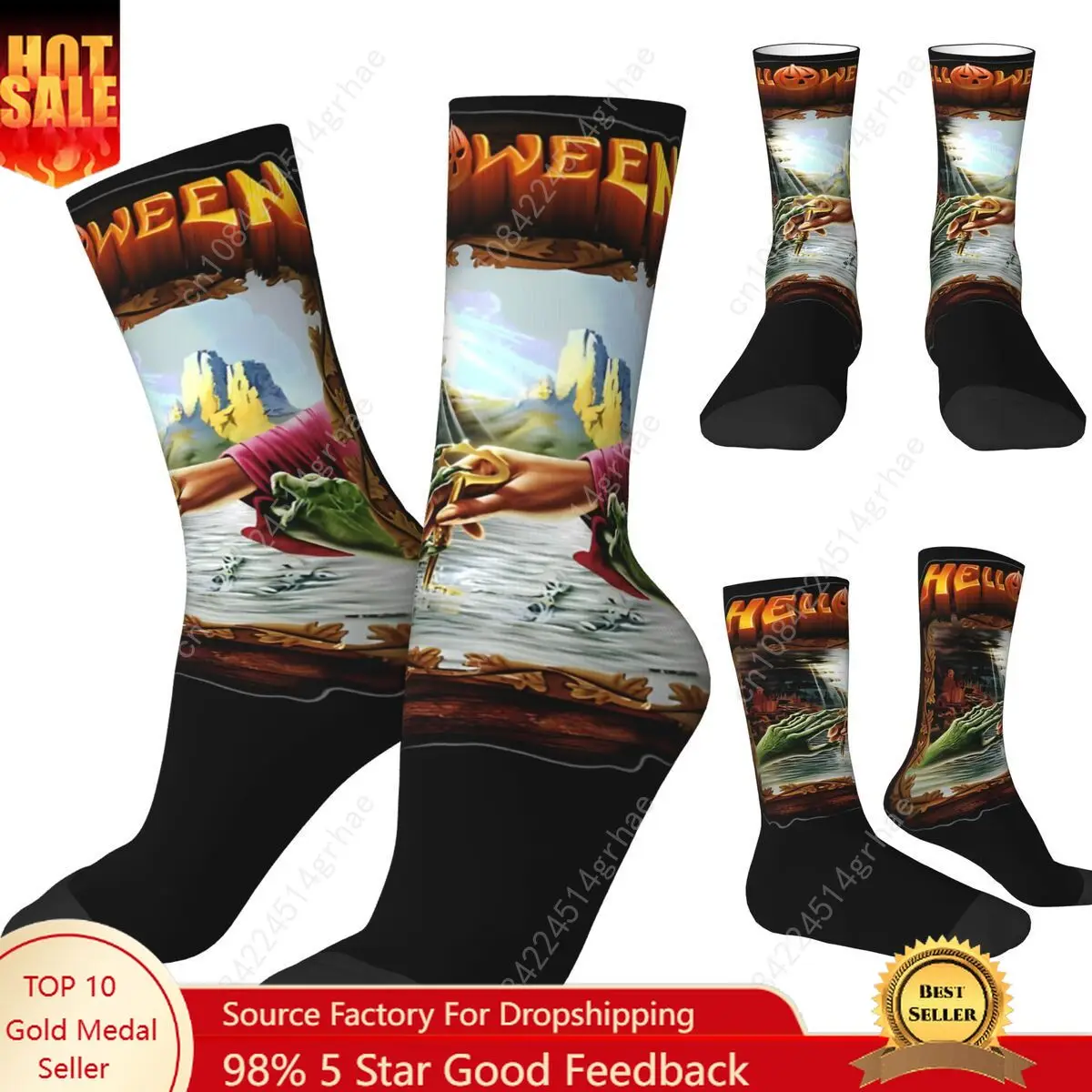 Helloween Is A Power Metal Stockings Men's Socks Medium Soft Funny Socks Winter Cycling Non Skid Custom Socks Birthday Present
Helloween Is A Power Metal Stockings Men's Socks Medium Soft Funny Socks Winter Cycling Non Skid Custom Socks Birthday Present