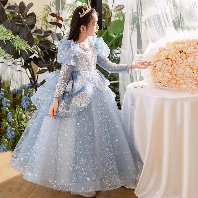 Платье для девочек, элитное легкое роскошное нишевое платье принцессы, детский наряд для выступлений на фортепиано, весенне-осенний наряд
Платье для девочек, элитное легкое роскошное нишевое платье принцессы, детский наряд для выступлений на фортепиано, весенне-осенний наряд