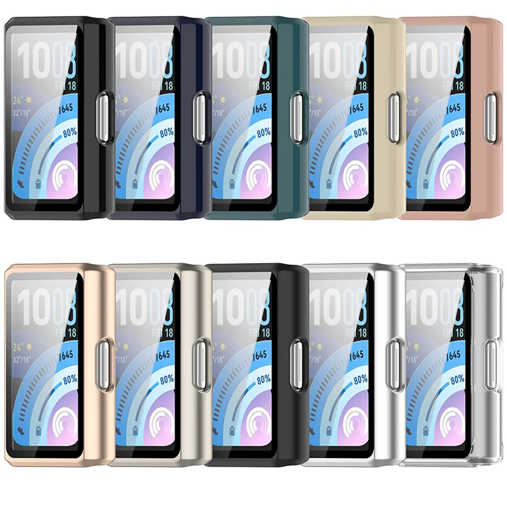 All-in-One Protective Case Compatible with Band 11 Pro/11 Pro NFC – PC Tempered Glass Cover Dustproof & Drop-Proof 10 Colors
All-in-One Protective Case Compatible with Band 11 Pro/11 Pro NFC – PC Tempered Glass Cover Dustproof & Drop-Proof 10 Colors