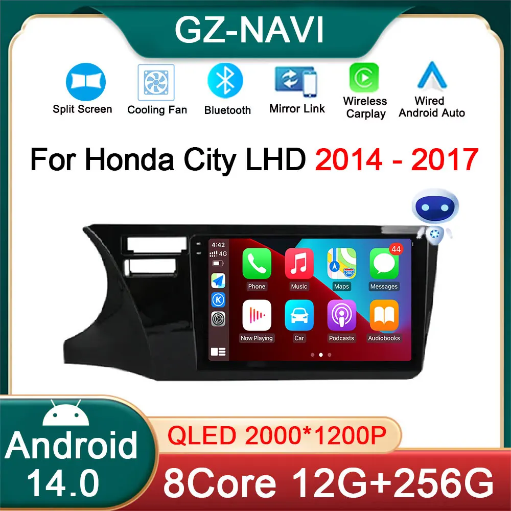 Android 14 Carplay Auto For Honda City LHD 2014 2015 2016 2017 Car Radio Multimedia Video Player Navigation GPS AI Voice
Android 14 Carplay Auto For Honda City LHD 2014 2015 2016 2017 Car Radio Multimedia Video Player Navigation GPS AI Voice