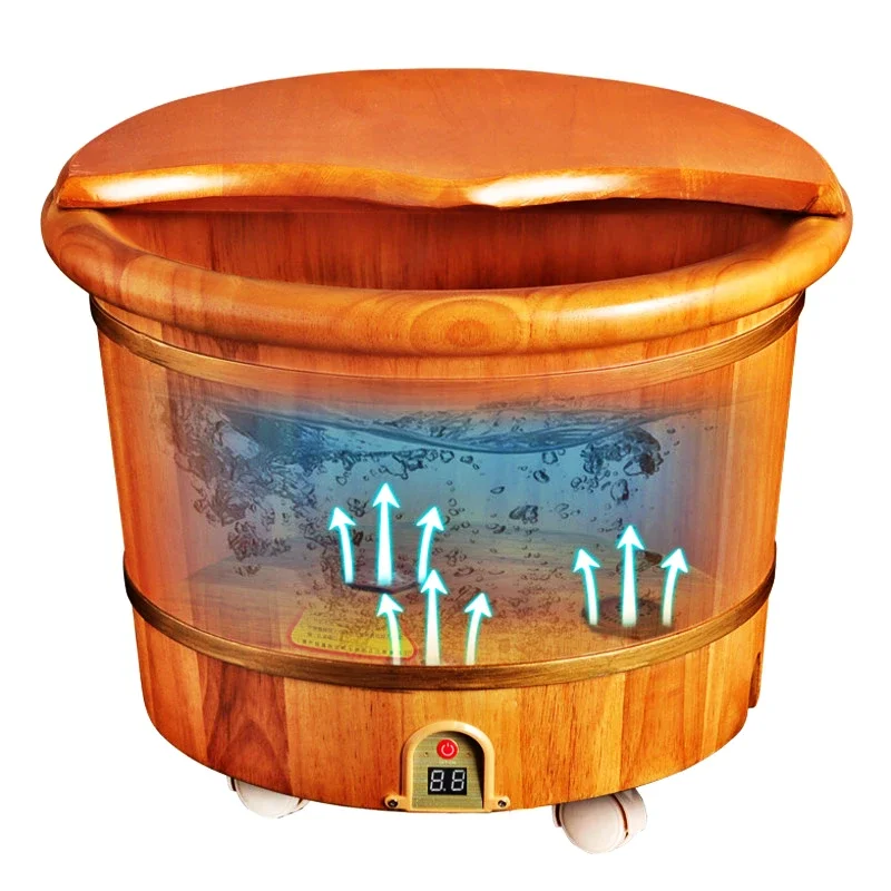 Promotion Oak Foot Bath Wood Barrel Electric Heating Thermostatic Foot Bath Barrel Household Deep Barrel Artifact
Promotion Oak Foot Bath Wood Barrel Electric Heating Thermostatic Foot Bath Barrel Household Deep Barrel Artifact