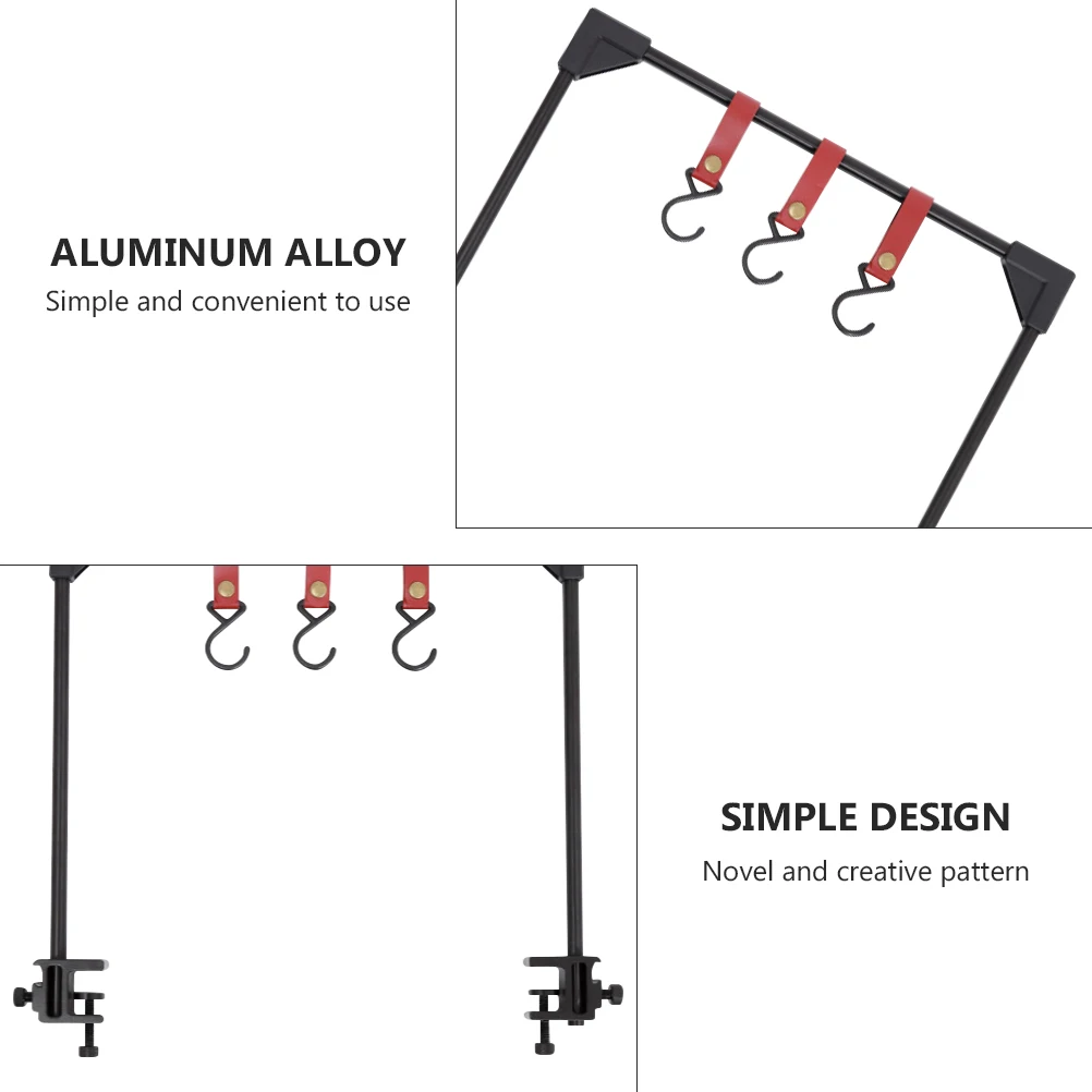 1 Set Of Versatile Camping Desktop Hanger For Light Hook Outdoor Aluminum Alloy Rack Portable Foldable Easy Install Durable 
1 Set Of Versatile Camping Desktop Hanger For Light Hook Outdoor Aluminum Alloy Rack Portable Foldable Easy Install Durable