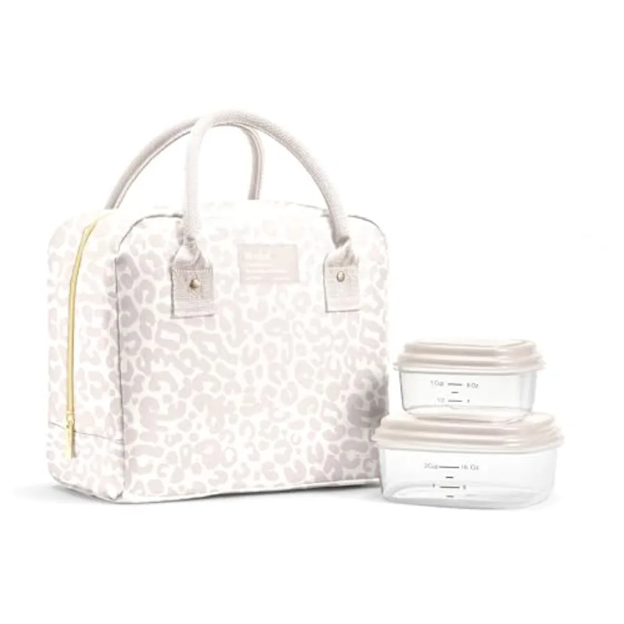 Bloomington Lunch Bag for Women - Insulated Large Lunch Box for Work with Containers Leak-Resistant Stain-Resistant Zipper Clos
Bloomington Lunch Bag for Women - Insulated Large Lunch Box for Work with Containers Leak-Resistant Stain-Resistant Zipper Clos