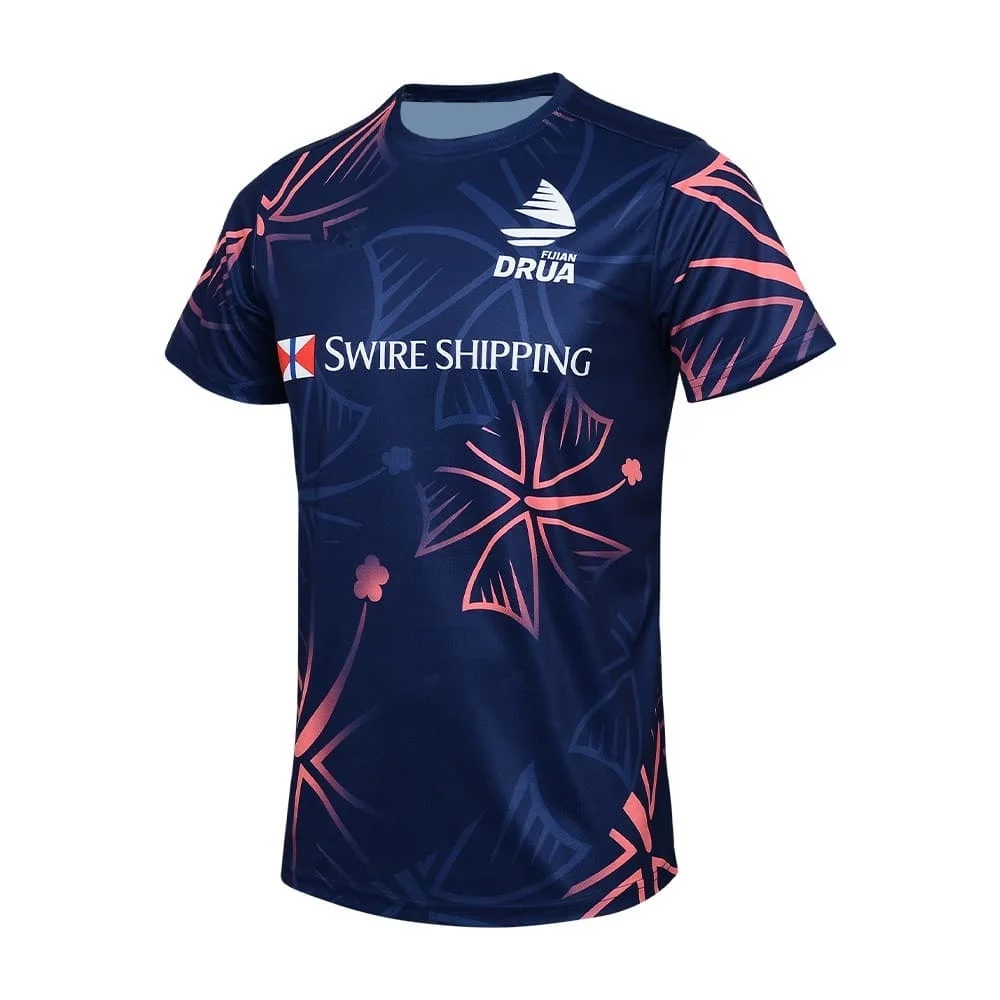 2026 Men's Fiji Drua Rugby Singles Jersey T-Shirt Adult Training Uniform Short-Sleeved Men's Quick Drying Sports Beach Wear
2026 Men's Fiji Drua Rugby Singles Jersey T-Shirt Adult Training Uniform Short-Sleeved Men's Quick Drying Sports Beach Wear