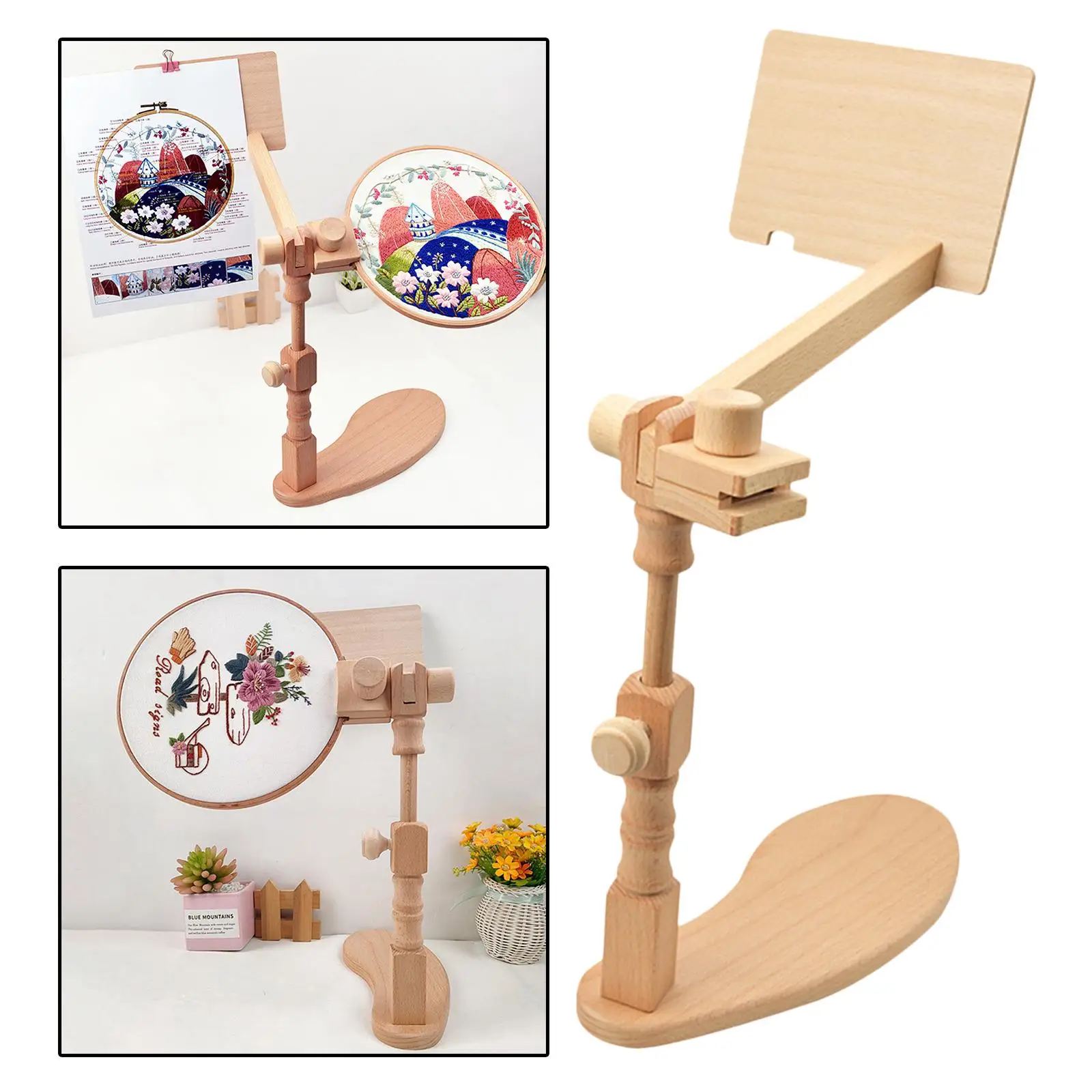 Adjustable Cross-stitch Rack Holder Tabletop for Cross Stitch Needlepoint
Adjustable Cross-stitch Rack Holder Tabletop for Cross Stitch Needlepoint
