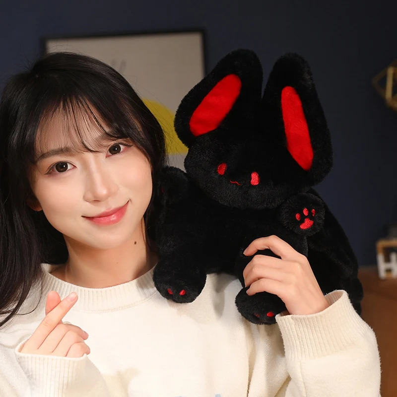 25~55cm Kawaii Bat Rabbit Plush Pillow Stuffed Black/White Pink/Green Cartoon Animal Plushie Fluffy Comforting Birthday Gift
25~55cm Kawaii Bat Rabbit Plush Pillow Stuffed Black/White Pink/Green Cartoon Animal Plushie Fluffy Comforting Birthday Gift