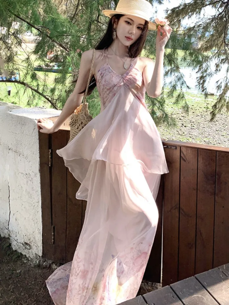 Summer Cover Ups Women Swimsuit Spaghetti Strap Robes Bathing Suit 2026 New Perspective Beach Holiday Maxi Dresses Cover-Up
Summer Cover Ups Women Swimsuit Spaghetti Strap Robes Bathing Suit 2026 New Perspective Beach Holiday Maxi Dresses Cover-Up