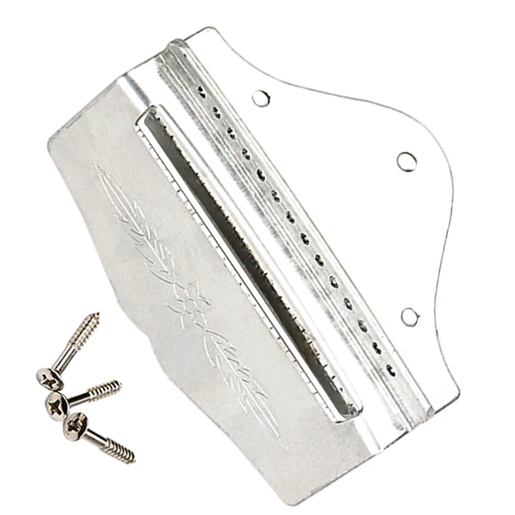 14 String M Tailpiece Aluminum Alloy Chrome Color QB25 Durable Easy Installation Musical Instrument Parts Accessories
14 String M Tailpiece Aluminum Alloy Chrome Color QB25 Durable Easy Installation Musical Instrument Parts Accessories