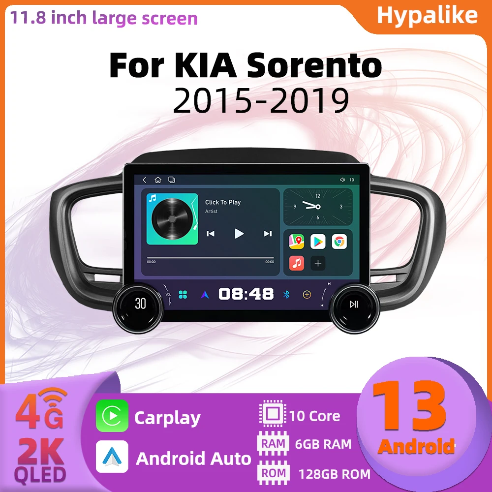 11,8-дюймовый мультимедийный для KIA Sorento 2015-2019, автомобильный радиоприемник 2 Din, Android стерео Carplay, авторадио, головное устройство, автомобильный навигационный плеер
11,8-дюймовый мультимедийный для KIA Sorento 2015-2019, автомобильный радиоприемник 2 Din, Android стерео Carplay, авторадио, головное устройство, автомобильный навигационный плеер