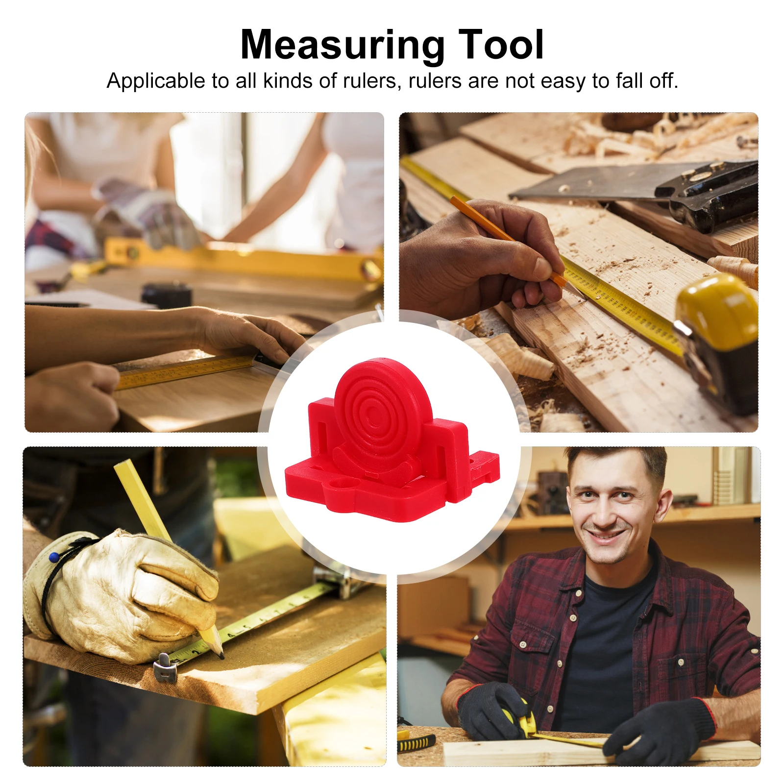 2Pcs Woodworking Locator Marking Measuring Tool Plastic Carpentry Line Ruler Drywall Cutting High Accuracy Efficient
2Pcs Woodworking Locator Marking Measuring Tool Plastic Carpentry Line Ruler Drywall Cutting High Accuracy Efficient