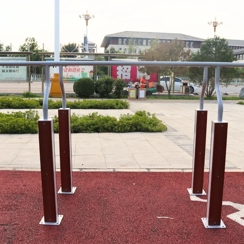 Outdoor fitness equipment Plastic wood national standard outdoor sports fitness path plastic wood parallel bars
Outdoor fitness equipment Plastic wood national standard outdoor sports fitness path plastic wood parallel bars