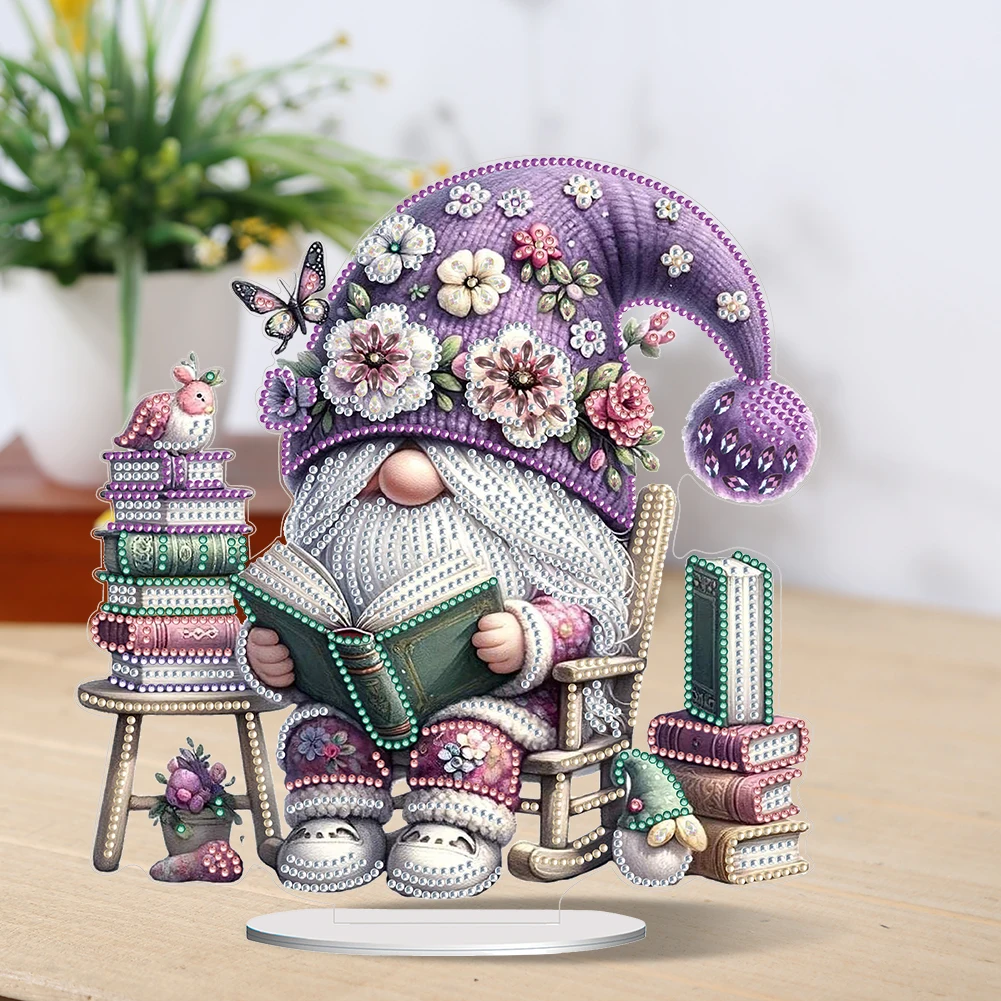 Gnome Double Sided Effect Diamond Painting Tabletop Ornaments Kit Cute Diamond Painting Desktop Ornaments Kit Home Table Decor
Gnome Double Sided Effect Diamond Painting Tabletop Ornaments Kit Cute Diamond Painting Desktop Ornaments Kit Home Table Decor