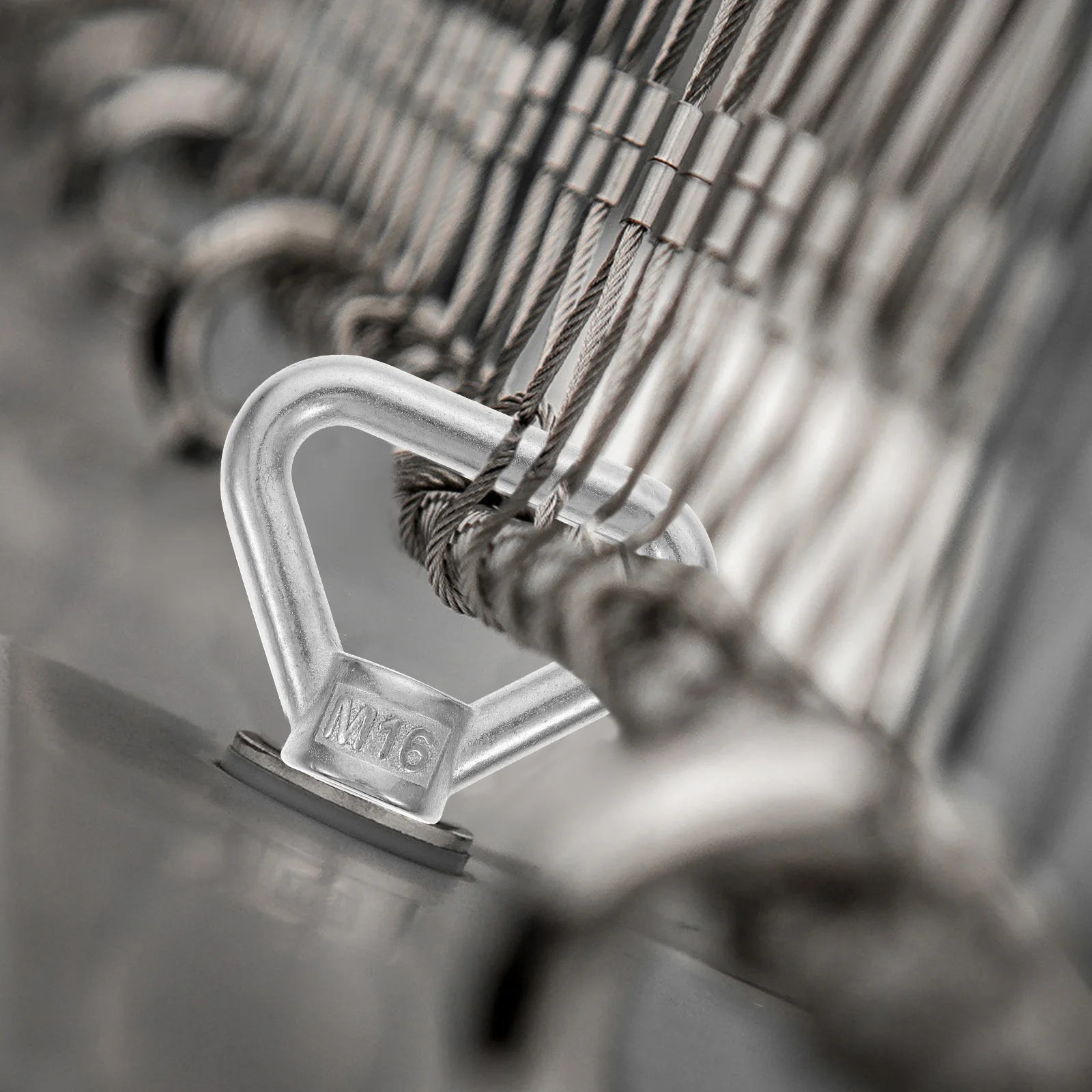 Eye Nut Eye Bolt Heavy Duty Triangle Ring For Marine Stainless Steel Nut Kayak Boat Roof Rack Lifting Hardware 304
Eye Nut Eye Bolt Heavy Duty Triangle Ring For Marine Stainless Steel Nut Kayak Boat Roof Rack Lifting Hardware 304