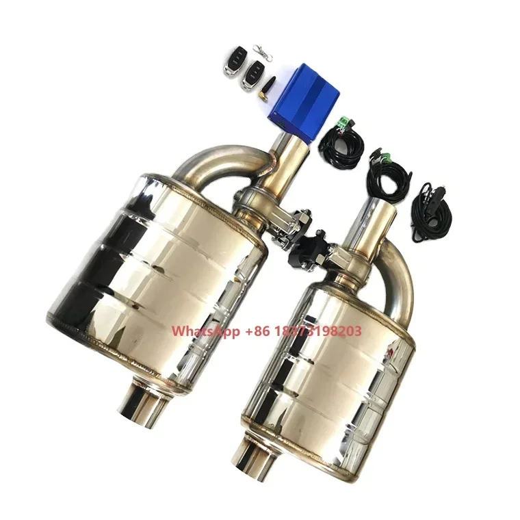 Exhaust Cutout Valve Muffler Electric Muffler with Remote Control
Exhaust Cutout Valve Muffler Electric Muffler with Remote Control