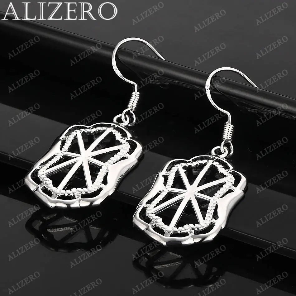 Hot 925 Sterling Silver Geometric Symmetry Drop Earrings For Women Jewelry Fashion Party Engagement Wedding Accessories
Hot 925 Sterling Silver Geometric Symmetry Drop Earrings For Women Jewelry Fashion Party Engagement Wedding Accessories