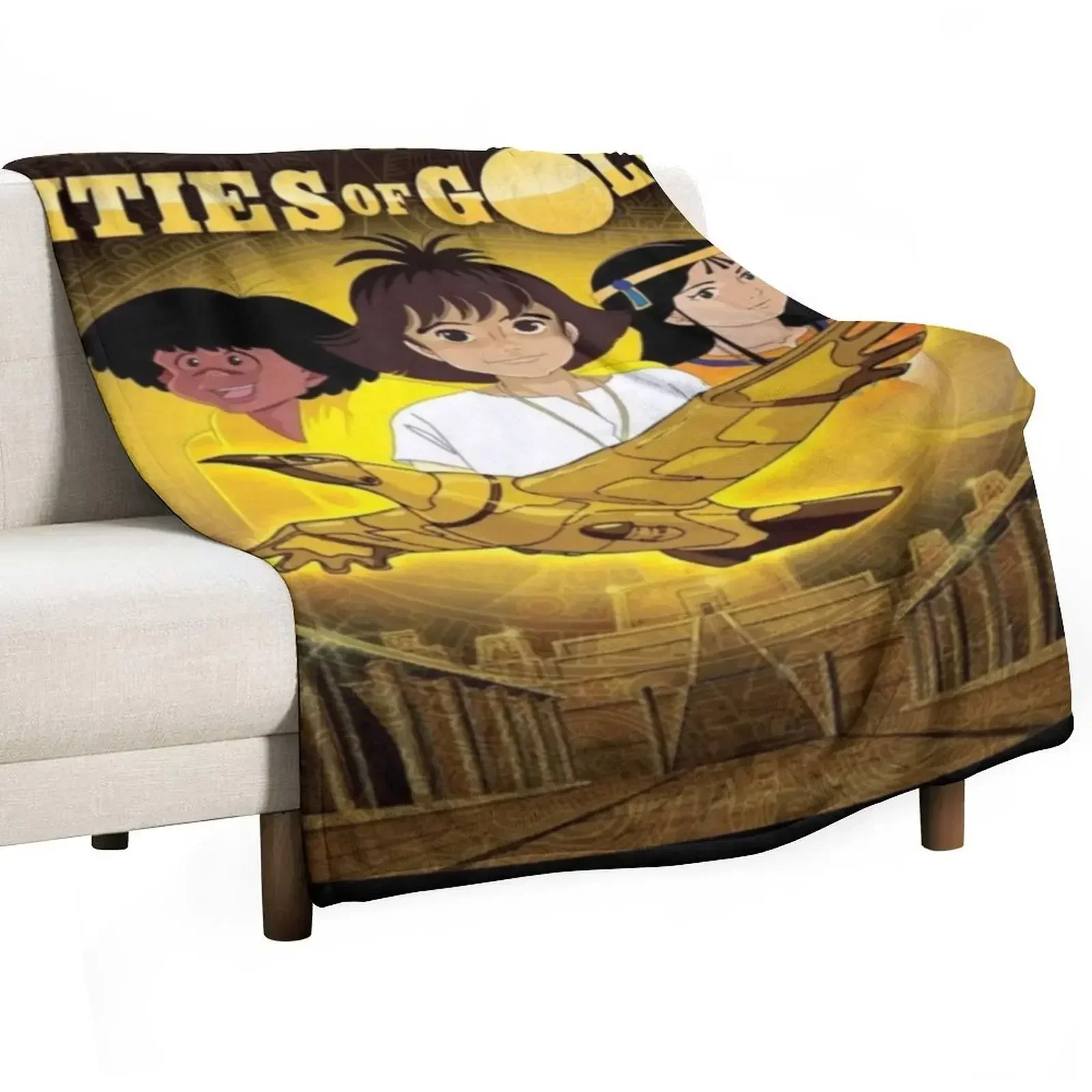 The mysterious cities of gold Throw Blanket Sofas Decorative Sofa Picnic Blankets
The mysterious cities of gold Throw Blanket Sofas Decorative Sofa Picnic Blankets
