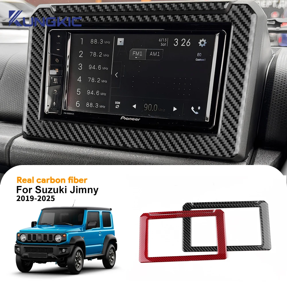 For Suzuki Jimny 2019 2020 2021 2022 2023 2024 2025 Real Soft Carbon Fiber Sticker LHD RHD Car Central Control Screen Frame Trim
For Suzuki Jimny 2019 2020 2021 2022 2023 2024 2025 Real Soft Carbon Fiber Sticker LHD RHD Car Central Control Screen Frame Trim