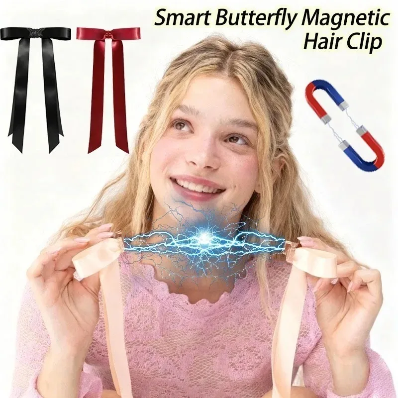 Butterfly Magnetic Hair Clip for Women Girls, Smart No Damage Strong Hold Innovative Hair Accessories Gift
Butterfly Magnetic Hair Clip for Women Girls, Smart No Damage Strong Hold Innovative Hair Accessories Gift