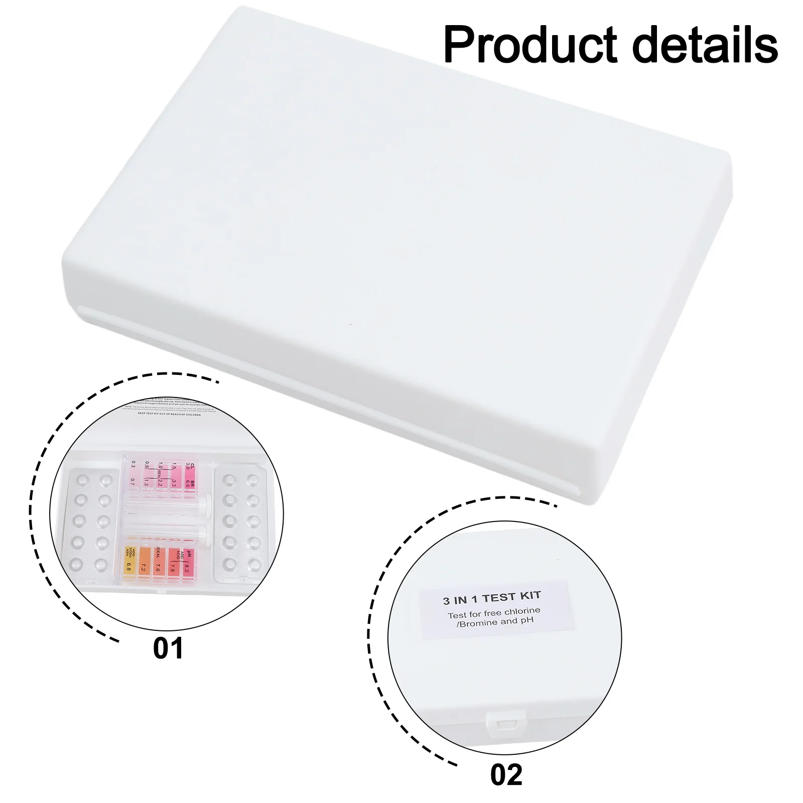 Reliable Pool Water Testing Accurate Results Practical Storage Box Optimal for Maintaining Water in Swimming Pools
Reliable Pool Water Testing Accurate Results Practical Storage Box Optimal for Maintaining Water in Swimming Pools