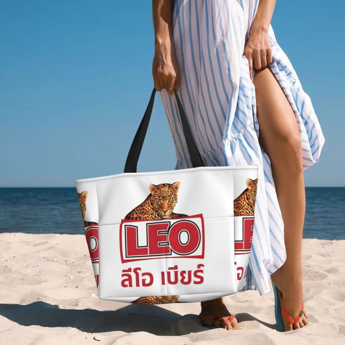 Leo Beer Bangkok Beach Tote Bag Sport Gym Yoga Duffle Large Tote Bag Women Travel Bag Fitness bag
Leo Beer Bangkok Beach Tote Bag Sport Gym Yoga Duffle Large Tote Bag Women Travel Bag Fitness bag
