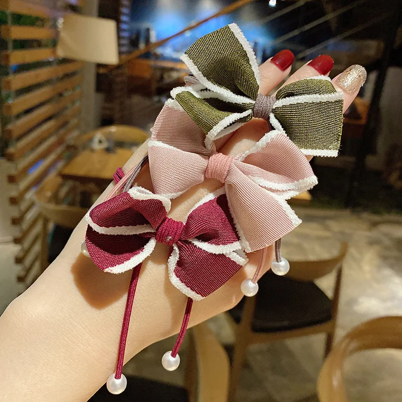 Bohemian Hair Accessories 5PCS French Style Fabric Hair Bows Soft Elastic No Slip for Girls Romantic Outfit
Bohemian Hair Accessories 5PCS French Style Fabric Hair Bows Soft Elastic No Slip for Girls Romantic Outfit