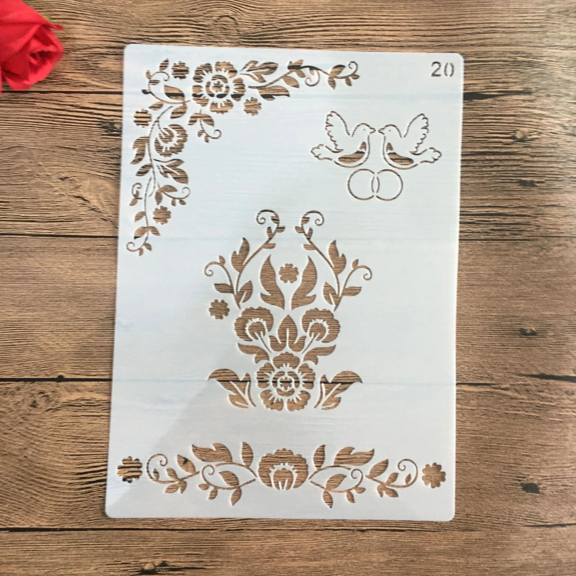 A4 29 * 21cm Mandala Flowers DIY Stencils Wall Painting Scrapbook Coloring Embossing Album Decorative Paper Card Template
A4 29 * 21cm Mandala Flowers DIY Stencils Wall Painting Scrapbook Coloring Embossing Album Decorative Paper Card Template