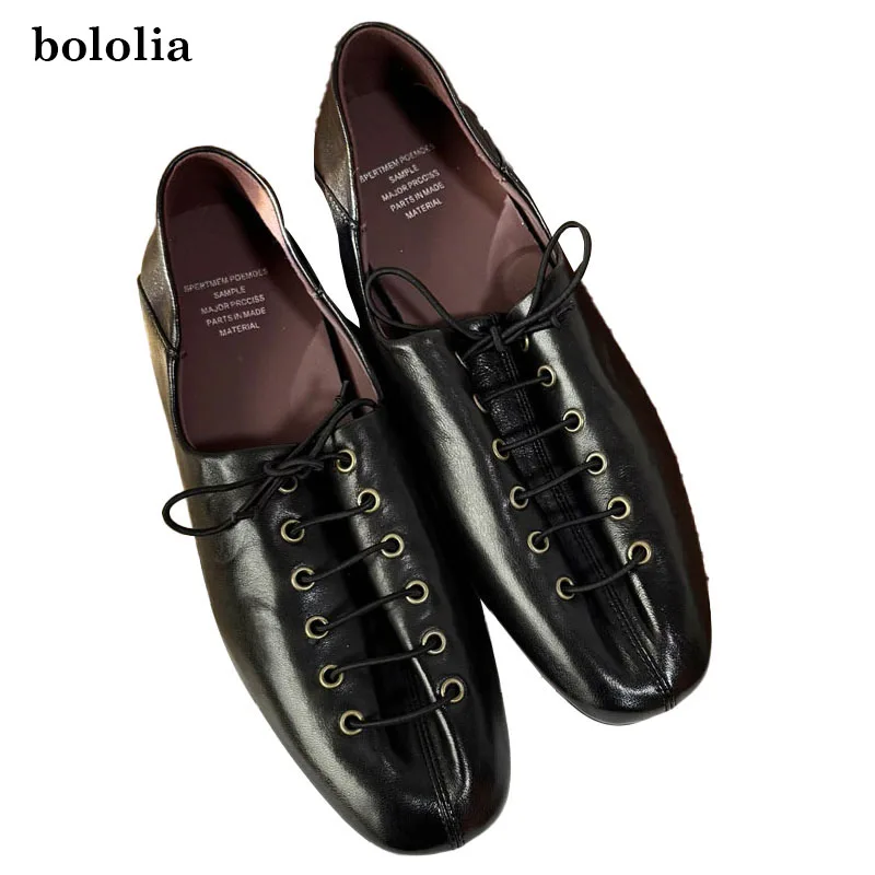 High Quality Women Genuine Leather Shoes Flats Platforms Cross-tied Soft Leather Casual Shoes Female Fashion Loafers Shoes
High Quality Women Genuine Leather Shoes Flats Platforms Cross-tied Soft Leather Casual Shoes Female Fashion Loafers Shoes