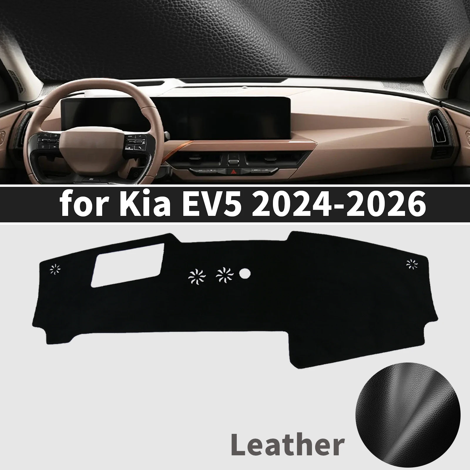 fit for Kia EV5 2024 2025 2026 Dashboard Cover Mat Sunshade Anti‑Slip Dash Carpet Protector Interior Parts Accessories
fit for Kia EV5 2024 2025 2026 Dashboard Cover Mat Sunshade Anti‑Slip Dash Carpet Protector Interior Parts Accessories