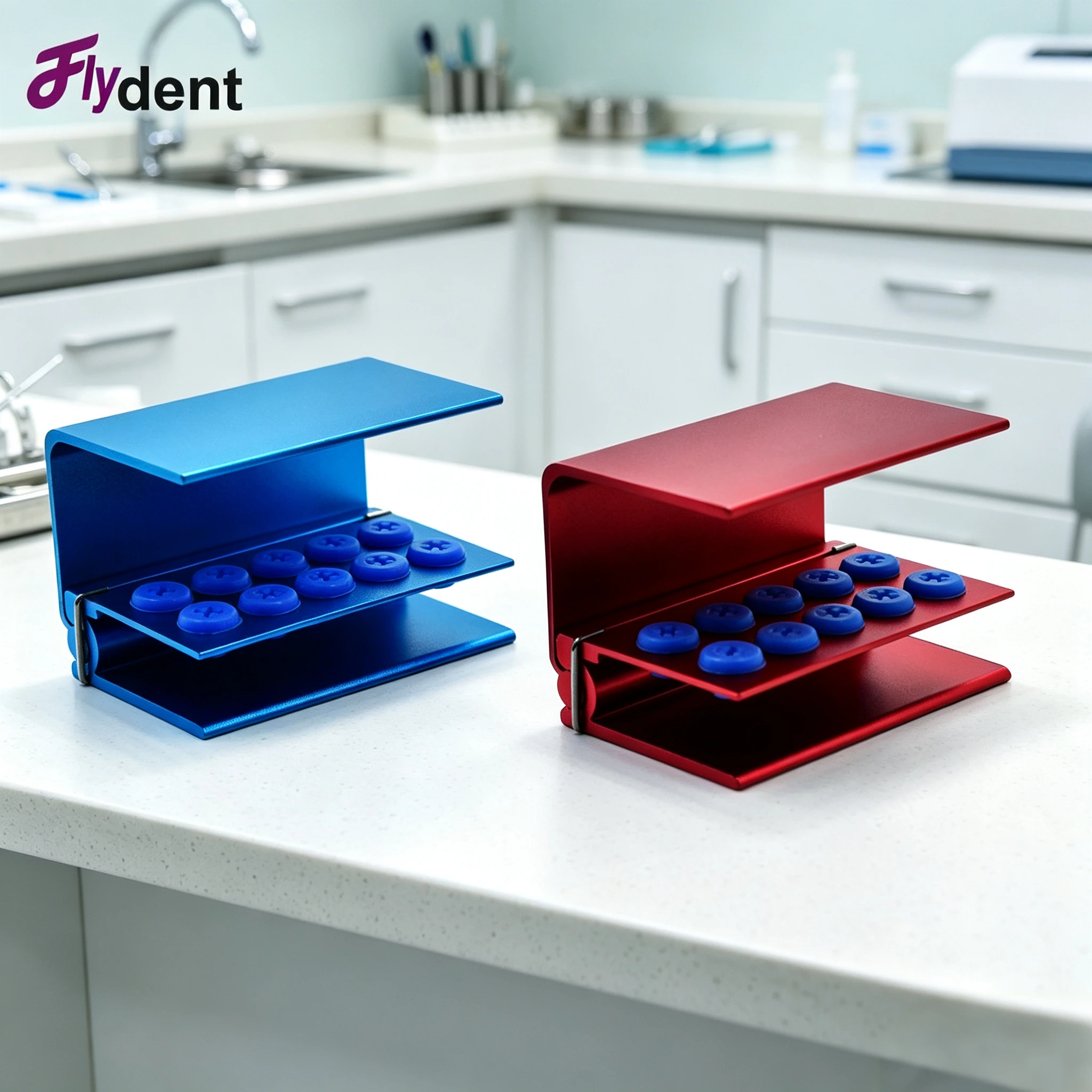 Dental Metal Holder of High Speed& Low Speed Bur For Organizing And cleaning Autoclavable Metal Box As Ergo
Dental Metal Holder of High Speed& Low Speed Bur For Organizing And cleaning Autoclavable Metal Box As Ergo
