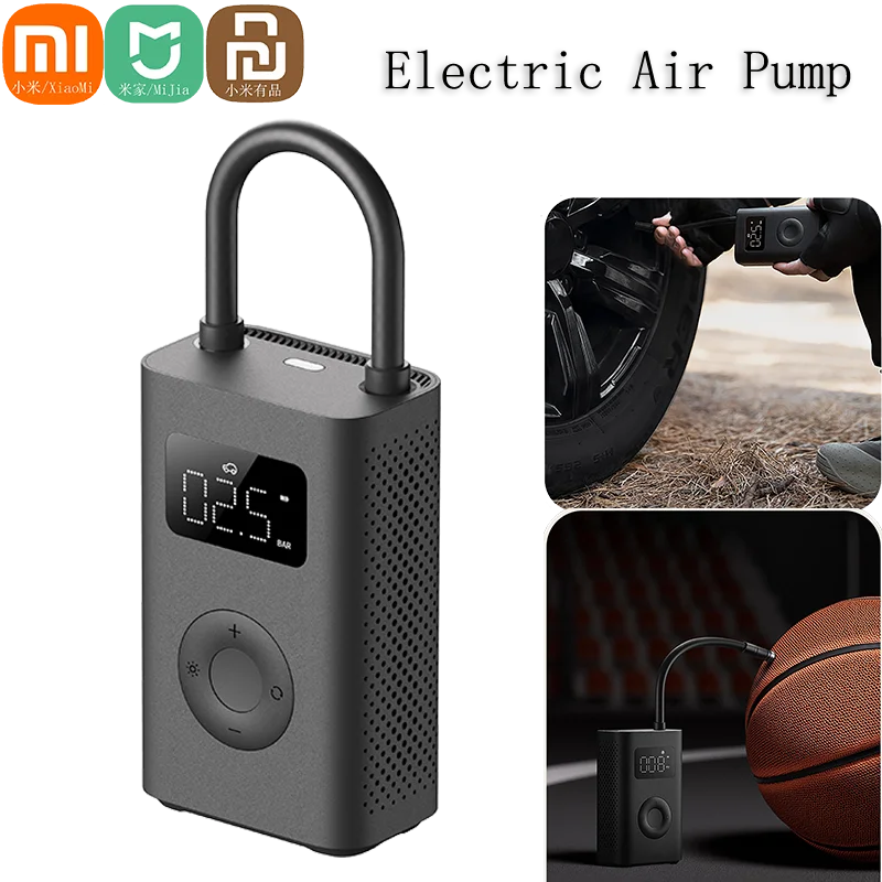 Mijia Smart Portable Electric Air Compressor Xiaomi Led Multitool Air Pump 2 For Bike Automotive Car Type-C 12V Inflator
Mijia Smart Portable Electric Air Compressor Xiaomi Led Multitool Air Pump 2 For Bike Automotive Car Type-C 12V Inflator