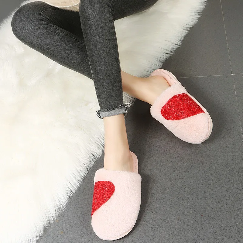 2024 New Fashion Women House Slippers Heart Warm Shoes Woman Slip on Flats Female Home Slippers Round Toe
2024 New Fashion Women House Slippers Heart Warm Shoes Woman Slip on Flats Female Home Slippers Round Toe