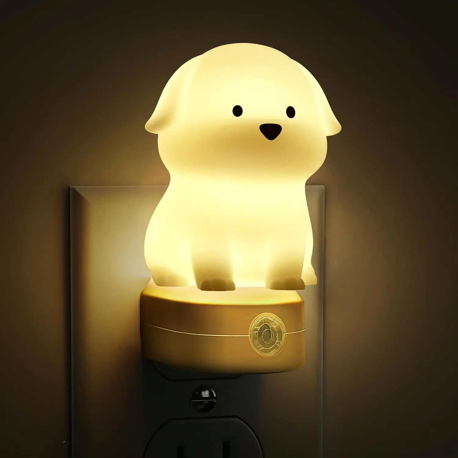 3D Cute Puppy Night Light with Dusk to Dawn Sensor, RGB+Soft White, Kids Bedroom Decor, Gift
3D Cute Puppy Night Light with Dusk to Dawn Sensor, RGB+Soft White, Kids Bedroom Decor, Gift