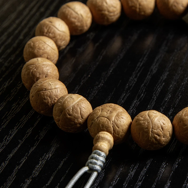 Authentic Nepalese Bodhi Bead Bracelet with Phoenix , Dragon , and Kirin Eye Patterns, Single Strand, High-Density Buddhis
Authentic Nepalese Bodhi Bead Bracelet with Phoenix , Dragon , and Kirin Eye Patterns, Single Strand, High-Density Buddhis