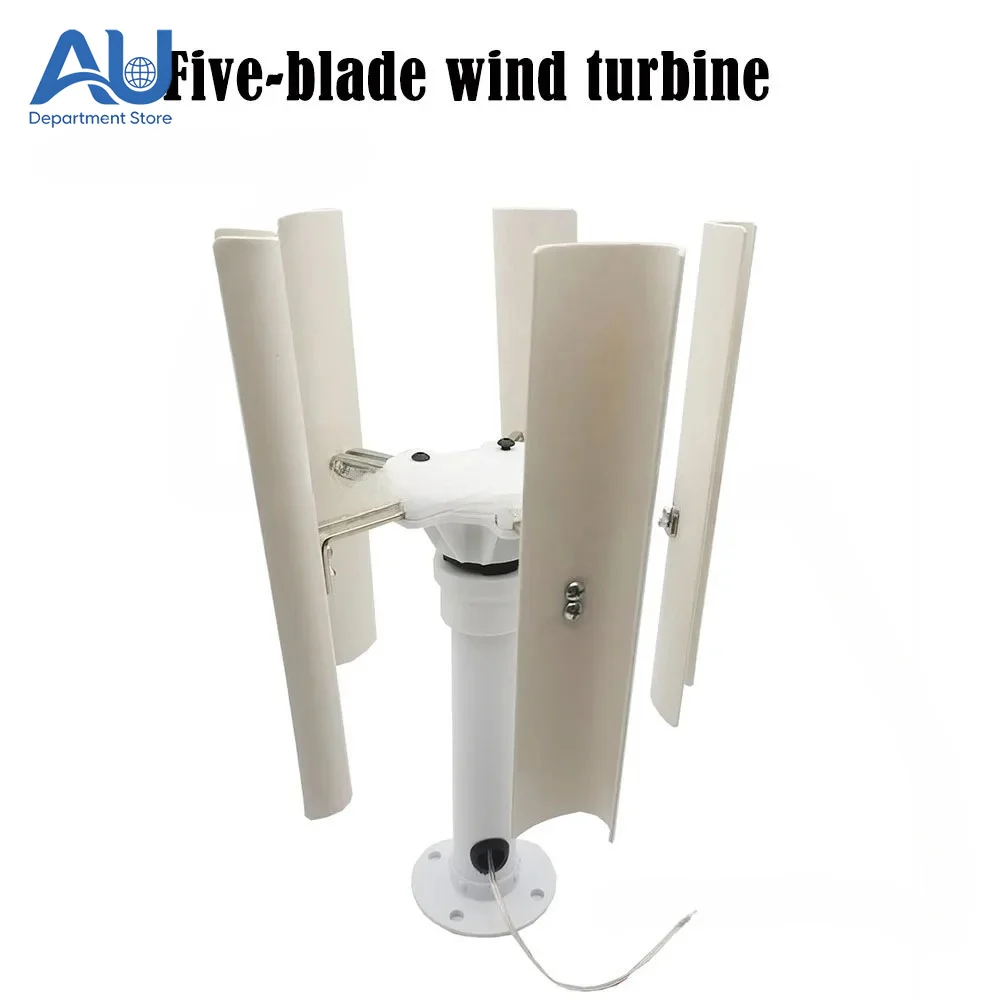 NEW Vertical Five-blade Wind Generator Model Three-phase Permanent Magnet Brushless Generator Low-speed Windmill Portable tools
NEW Vertical Five-blade Wind Generator Model Three-phase Permanent Magnet Brushless Generator Low-speed Windmill Portable tools