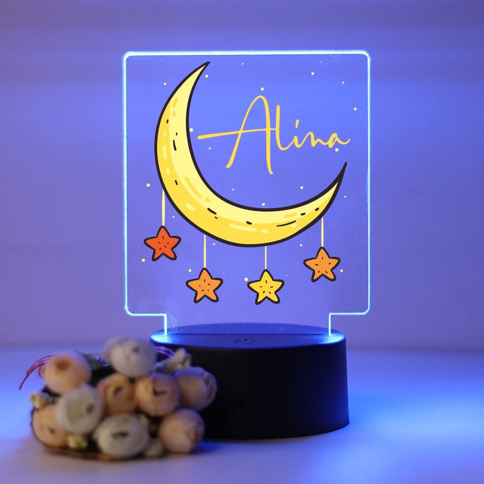 Acrylic 3D Night Light Personalized Customization Moon Pattern Warm Light Bedroom Decoration Birthday Anniversary Gift Give Her
Acrylic 3D Night Light Personalized Customization Moon Pattern Warm Light Bedroom Decoration Birthday Anniversary Gift Give Her