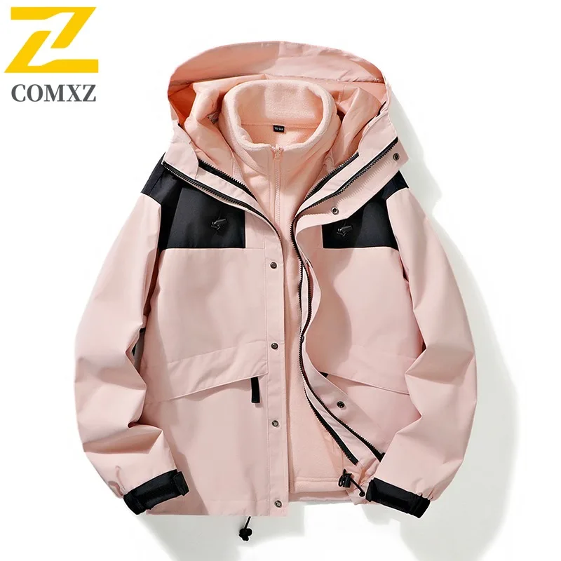 COMXZ Мужская куртка с утолщенным капюшоном для приключений на открытом воздухе, универсальное пальто в стиле пэчворк, легкая осенне-зимняя одежда для пешего туризма
COMXZ Мужская куртка с утолщенным капюшоном для приключений на открытом воздухе, универсальное пальто в стиле пэчворк, легкая осенне-зимняя одежда для пешего туризма
