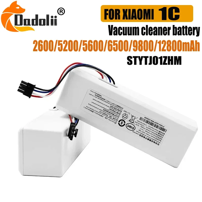100% Original Replacement Battery For Xiaomi Robot 1C P1904-4S1P-MM Mijia STYTJ01ZHM Vacuum Cleaner Sweeping Mopping Robot G1
100% Original Replacement Battery For Xiaomi Robot 1C P1904-4S1P-MM Mijia STYTJ01ZHM Vacuum Cleaner Sweeping Mopping Robot G1
