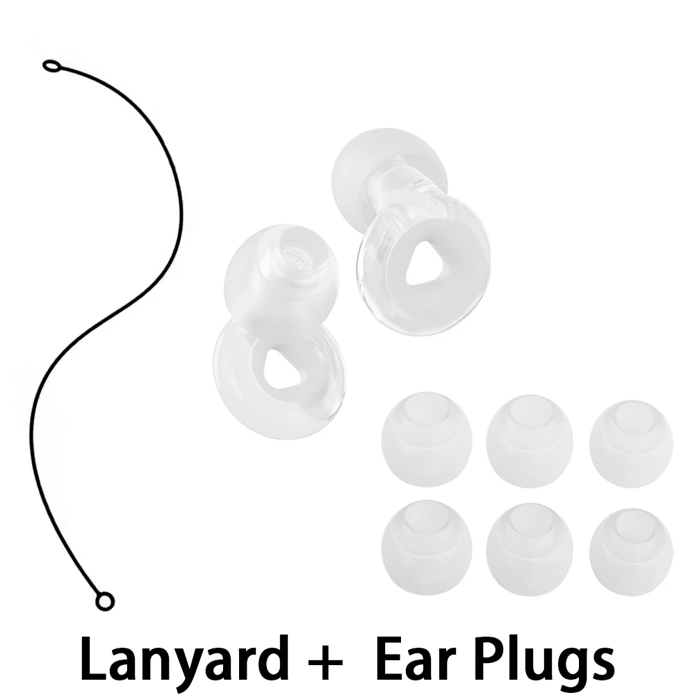 1Pair Silicone Swimming Earplugs with Lanyard Water-Resistant Earplugs for Diving And Swimming Loss Prevention
1Pair Silicone Swimming Earplugs with Lanyard Water-Resistant Earplugs for Diving And Swimming Loss Prevention