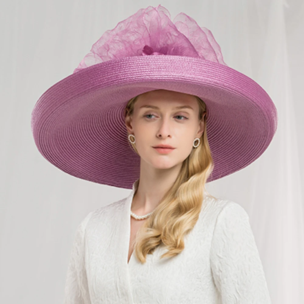 2024 Oversized Big Wide Brim Straw Top Hats For Women Beach Visor Sun Sombreros Flowers Fedoras UV Protection Kentucky Derby Cap
2024 Oversized Big Wide Brim Straw Top Hats For Women Beach Visor Sun Sombreros Flowers Fedoras UV Protection Kentucky Derby Cap