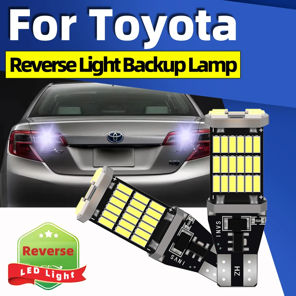 2 шт. светодиодный фонарь заднего хода T15 W16W для Toyota Auris Avensis T27 CHR Camry Corolla FJ Cruiser 86 Land Cruiser 200 Canbus
2 шт. светодиодный фонарь заднего хода T15 W16W для Toyota Auris Avensis T27 CHR Camry Corolla FJ Cruiser 86 Land Cruiser 200 Canbus