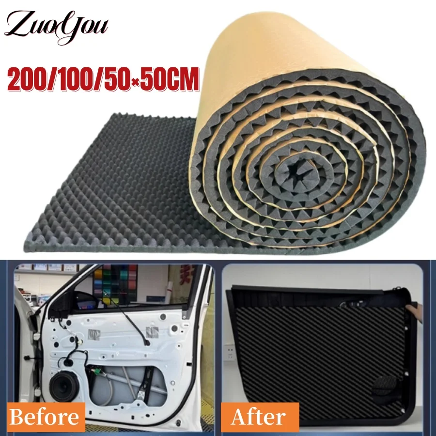 High-Density Self-Adhesive Sound-Absorbing Cotton for Car Wavy Foam Insulation Shock Absorber Material for Auto Noise Reduction
High-Density Self-Adhesive Sound-Absorbing Cotton for Car Wavy Foam Insulation Shock Absorber Material for Auto Noise Reduction