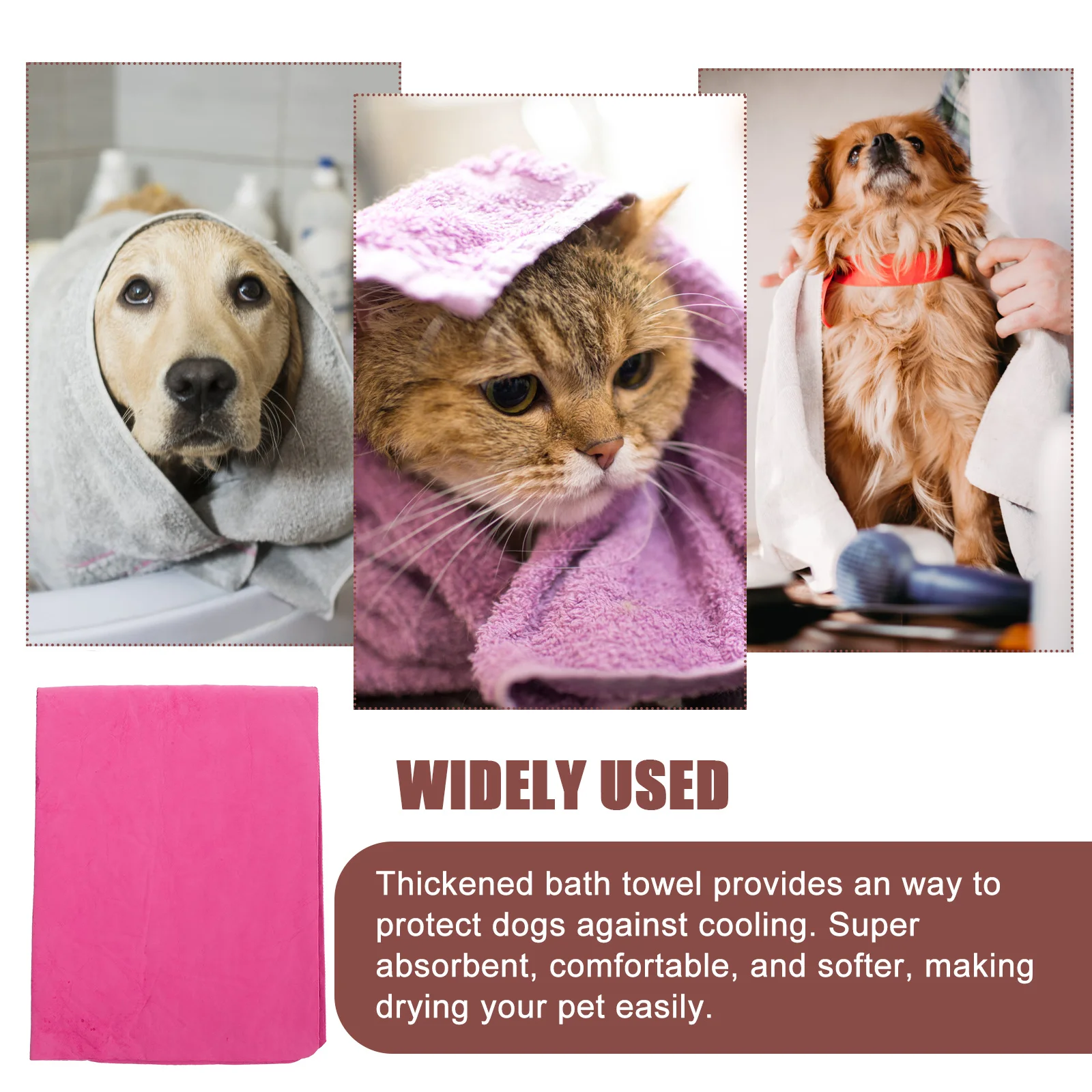 2Pcs Pet Bath Towel Pva Super Absorbent Comfortable Warm Large Dog Cat Towel Puppy Bath Supplies Towels Dog Shower Tool
2Pcs Pet Bath Towel Pva Super Absorbent Comfortable Warm Large Dog Cat Towel Puppy Bath Supplies Towels Dog Shower Tool