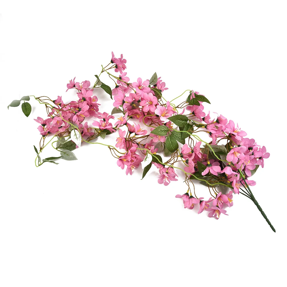 New Artificial Hanging Vine Fake Morning Glory Garden Garlands Hanging Vine Plant Wedding Home Indoor Silk Flowers
New Artificial Hanging Vine Fake Morning Glory Garden Garlands Hanging Vine Plant Wedding Home Indoor Silk Flowers