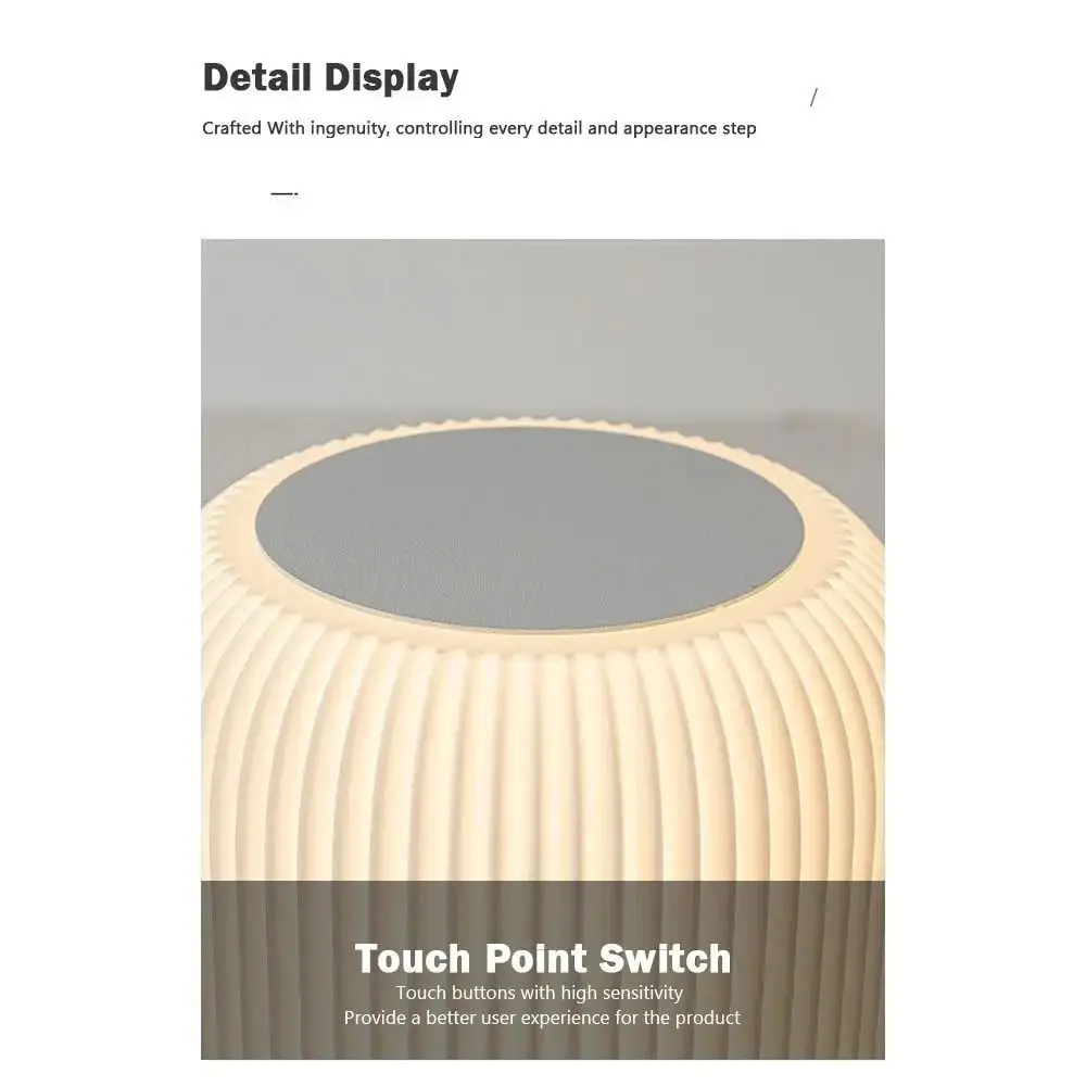 Wood Grain Base Touch Night Light RGB Color Change 3 Color Temperatures Wood Grain Bedside Lamp Soft Light Non-slip Bottom
Wood Grain Base Touch Night Light RGB Color Change 3 Color Temperatures Wood Grain Bedside Lamp Soft Light Non-slip Bottom