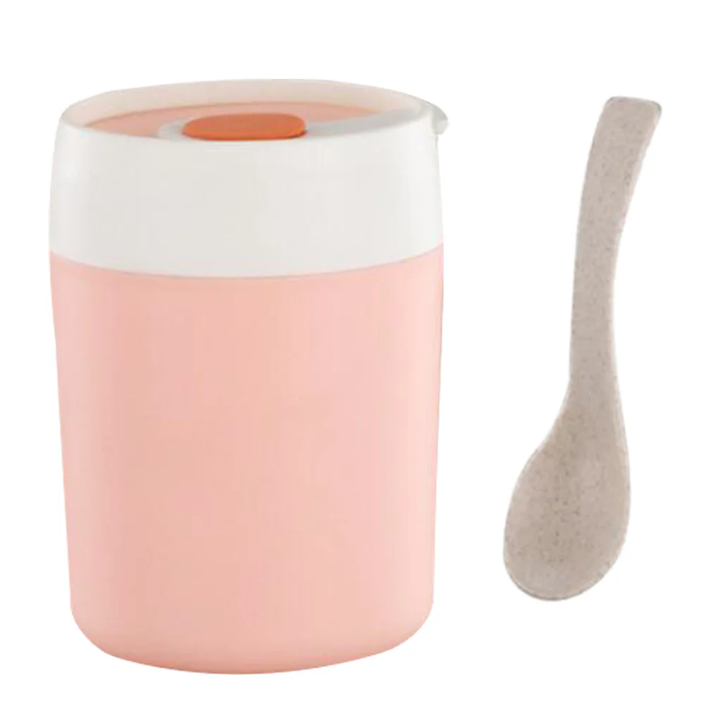 Insulated Stainless Pink Thermal Cup 500ml Wide Mouth Leak Soup Cup Proof Sealing Soup Mug Lunch Box Spoon Thermal
Insulated Stainless Pink Thermal Cup 500ml Wide Mouth Leak Soup Cup Proof Sealing Soup Mug Lunch Box Spoon Thermal