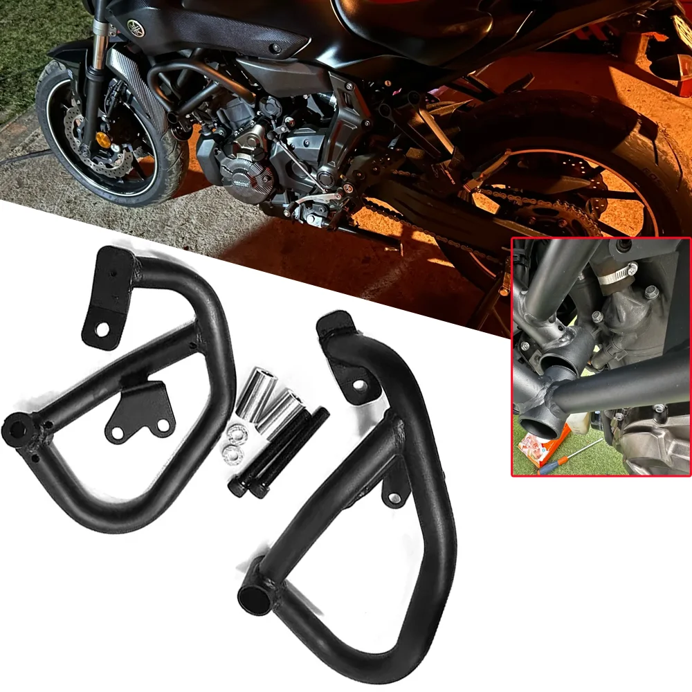 For Yamaha MT07 FT07 MT FZ 07 MT-07 FT-07 2014-2020 Motorcycle Highway Engine Guard Bumper Frame Crash Bar Falling Protector
For Yamaha MT07 FT07 MT FZ 07 MT-07 FT-07 2014-2020 Motorcycle Highway Engine Guard Bumper Frame Crash Bar Falling Protector