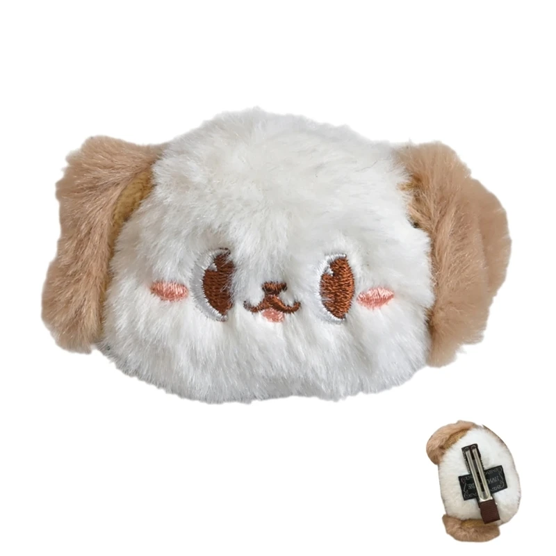 A2ES Comfortable Puppy Hair Clip Plush Brooch Hair Scrunchie Hairpiece Hair Accsories
A2ES Comfortable Puppy Hair Clip Plush Brooch Hair Scrunchie Hairpiece Hair Accsories
