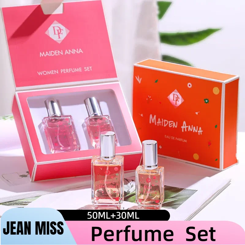 50ml / 30ml Original Women's Perfume 80ml Gift Box 2-piece Set, Flower and Fruit Perfume Set, Birthday Gift, Date Gift
50ml / 30ml Original Women's Perfume 80ml Gift Box 2-piece Set, Flower and Fruit Perfume Set, Birthday Gift, Date Gift